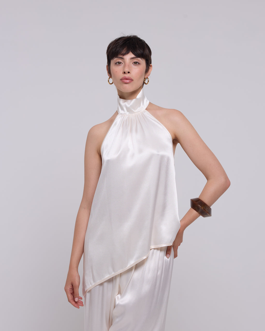 Peplum Top Milk