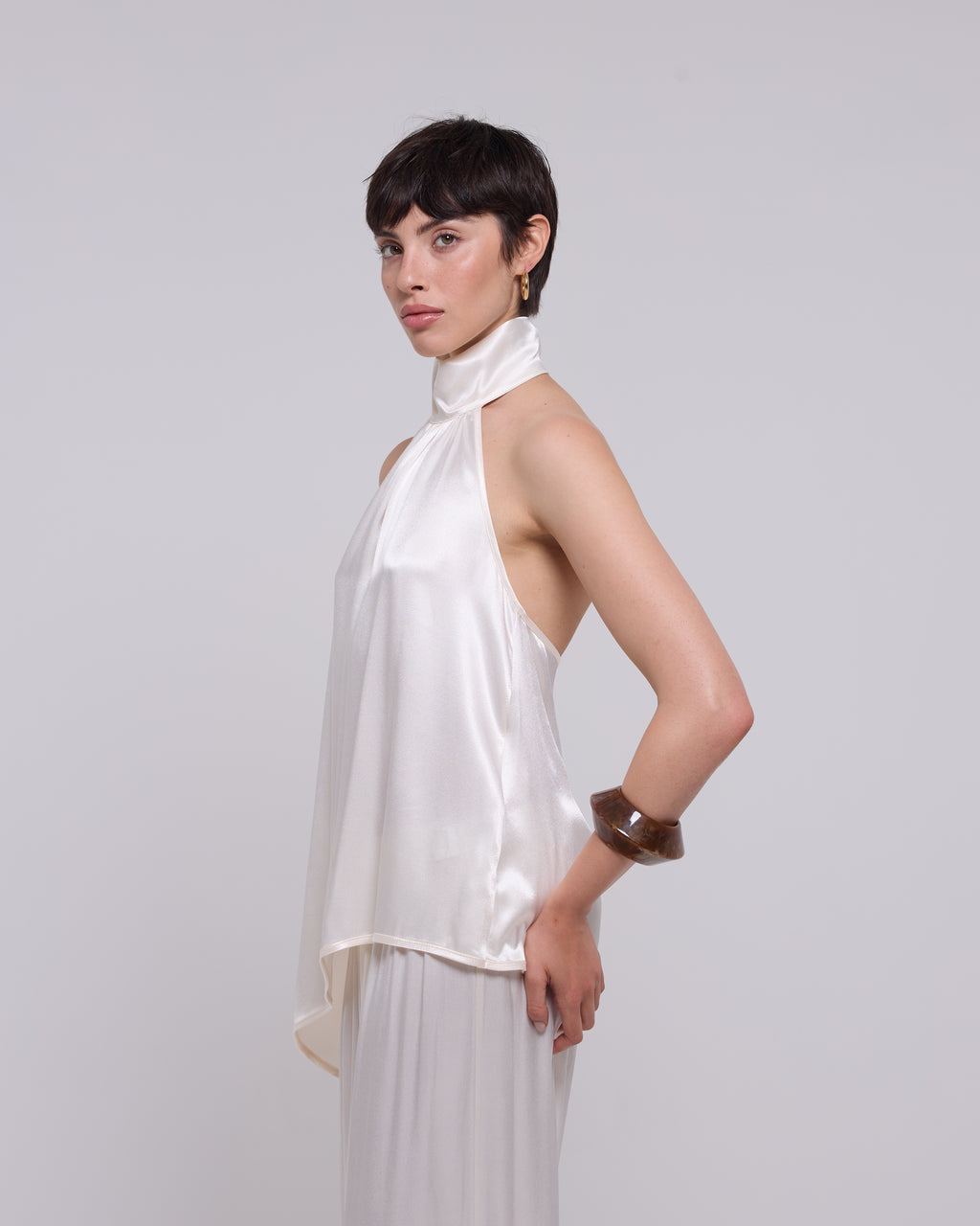 Peplum Top Milk