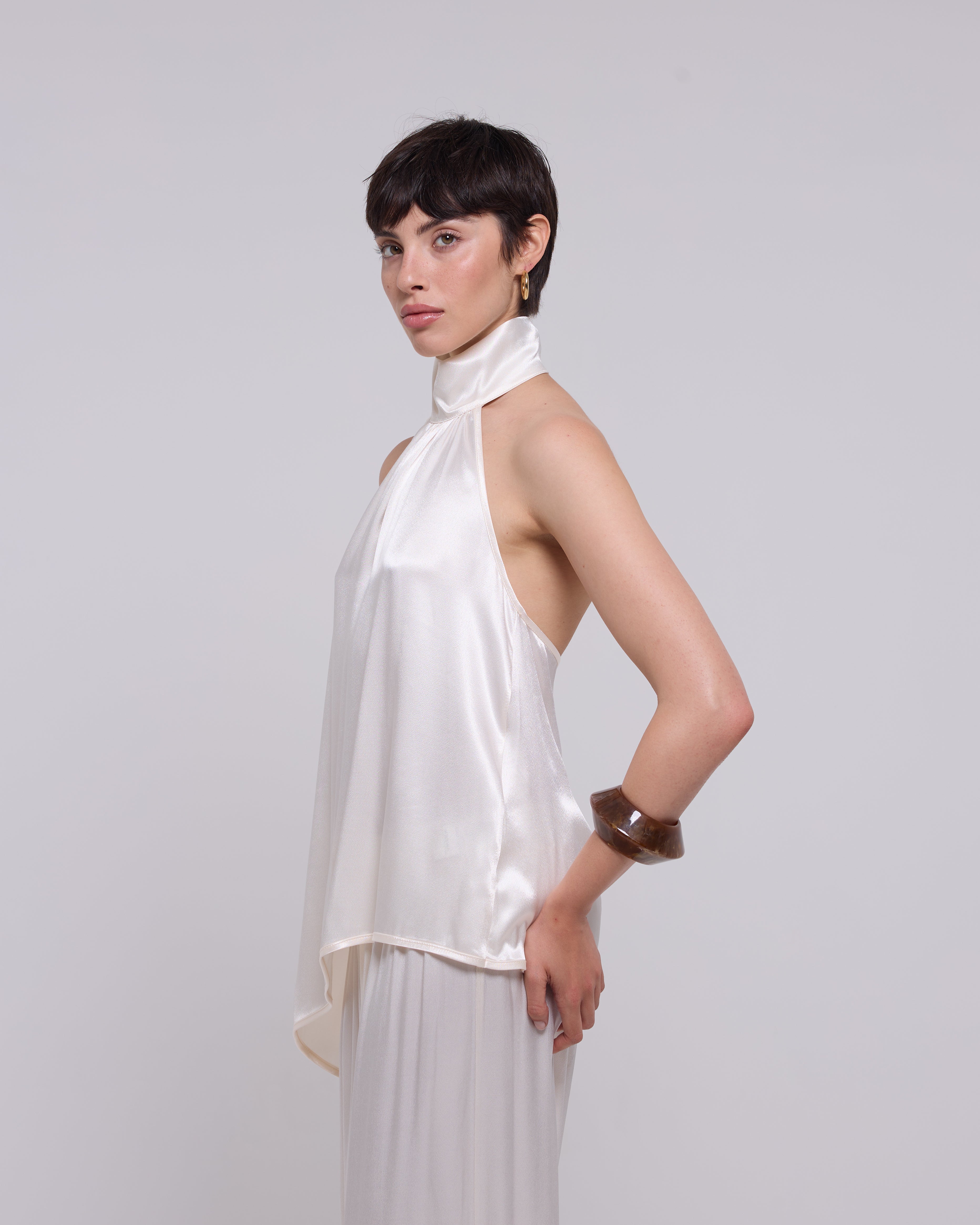 Peplum Top Milk