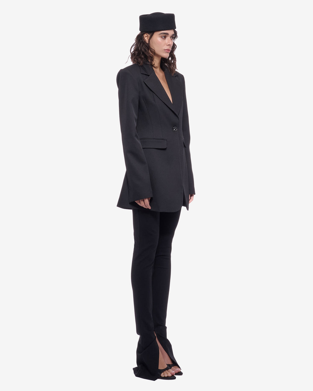 Annina Hourglass Blazer Black