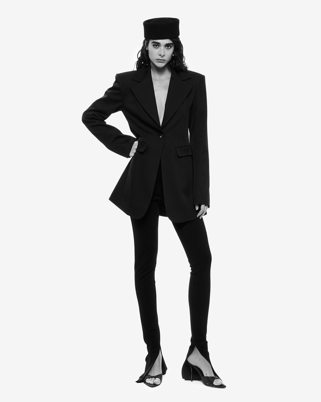 Khate Long Stretch Pants Black