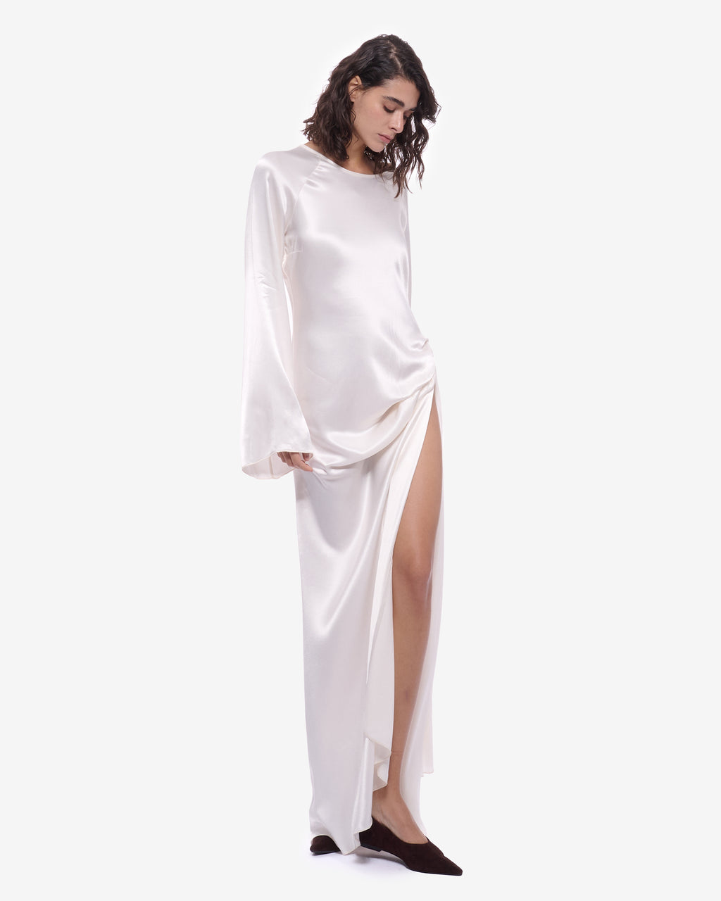 Grace Silk Dress Milk