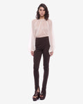 Nina Sheer Chiffon Shirt Milk