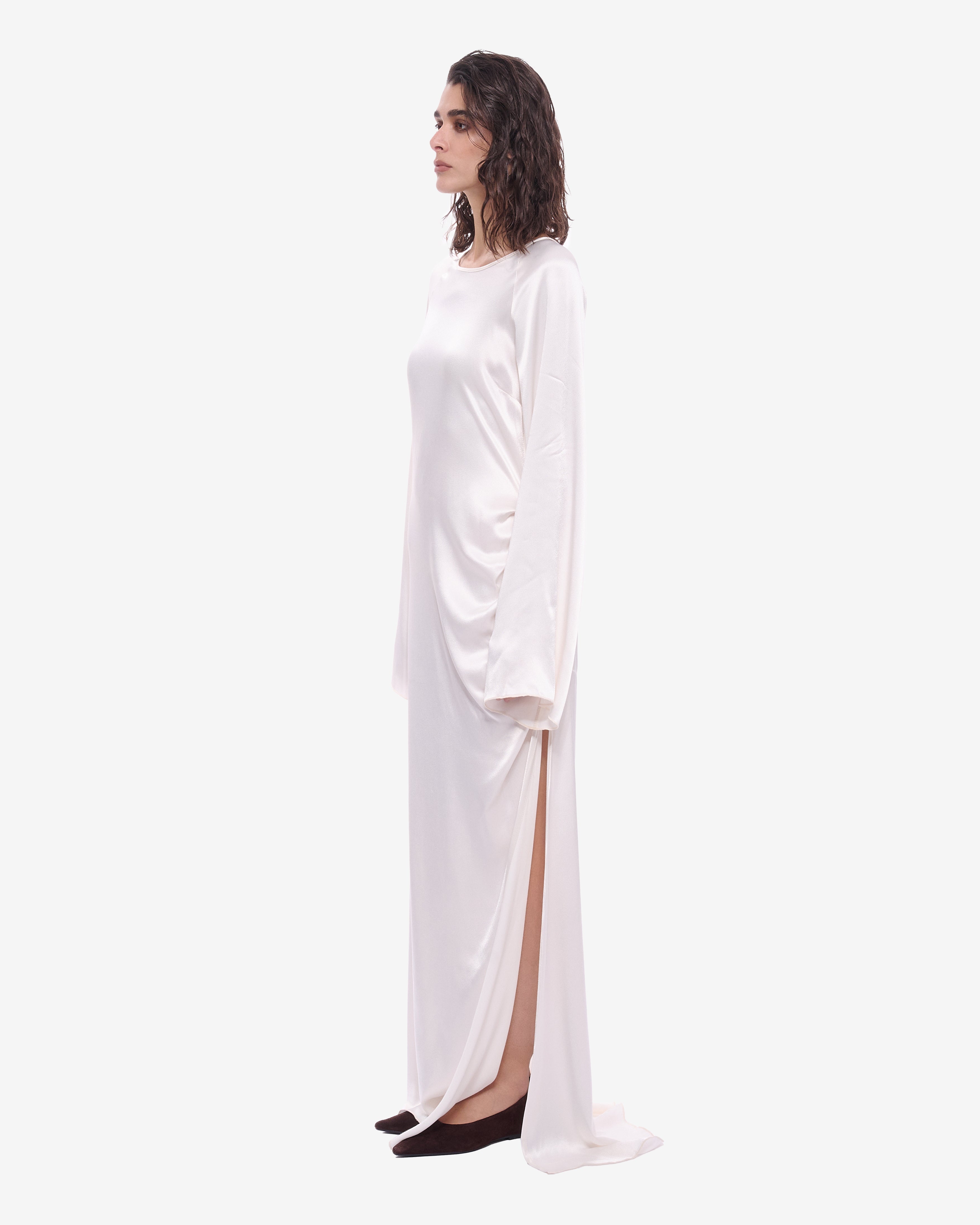 Grace Silk Dress Milk