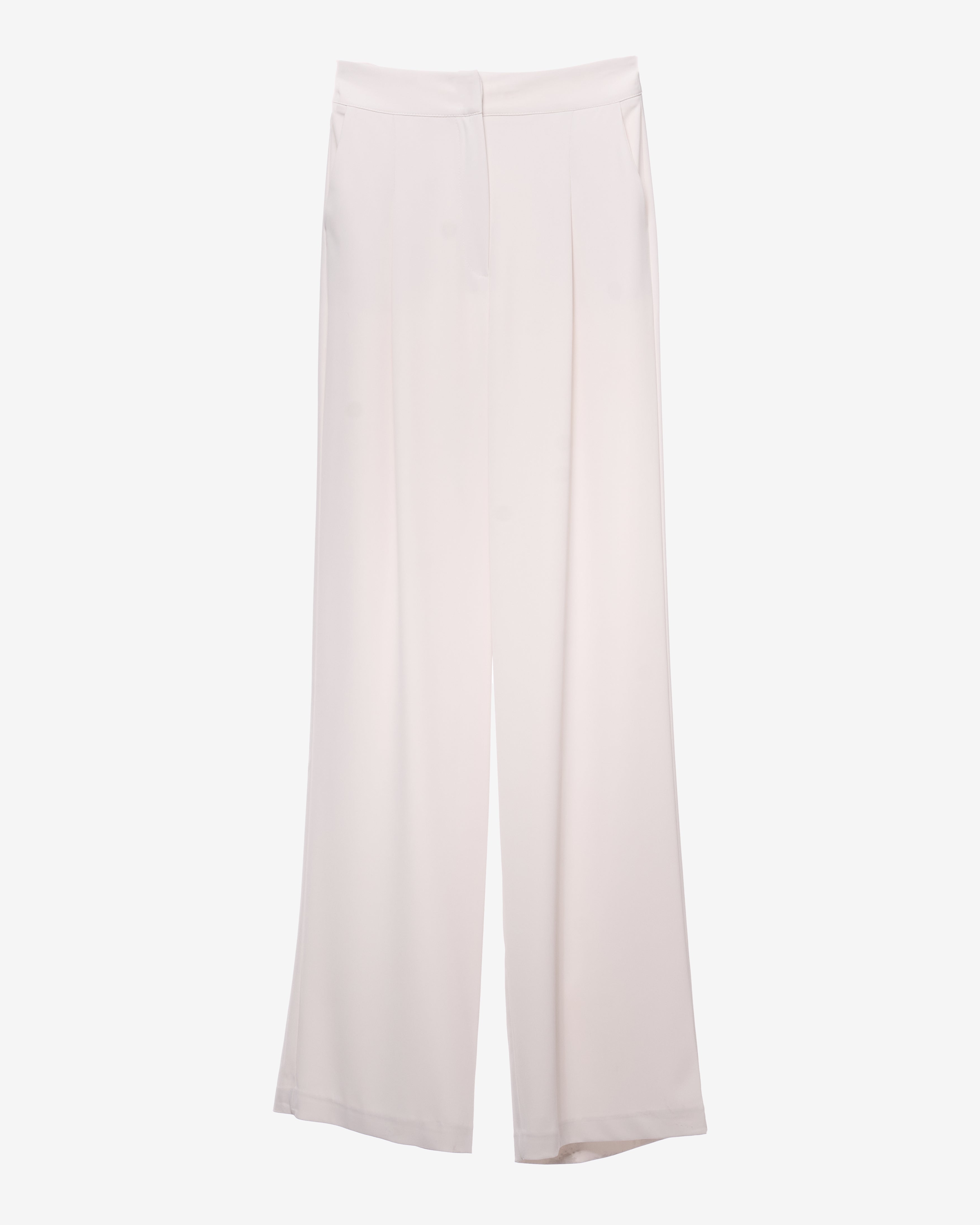 Jane Relaxed-fit Tailored Trousers Milk