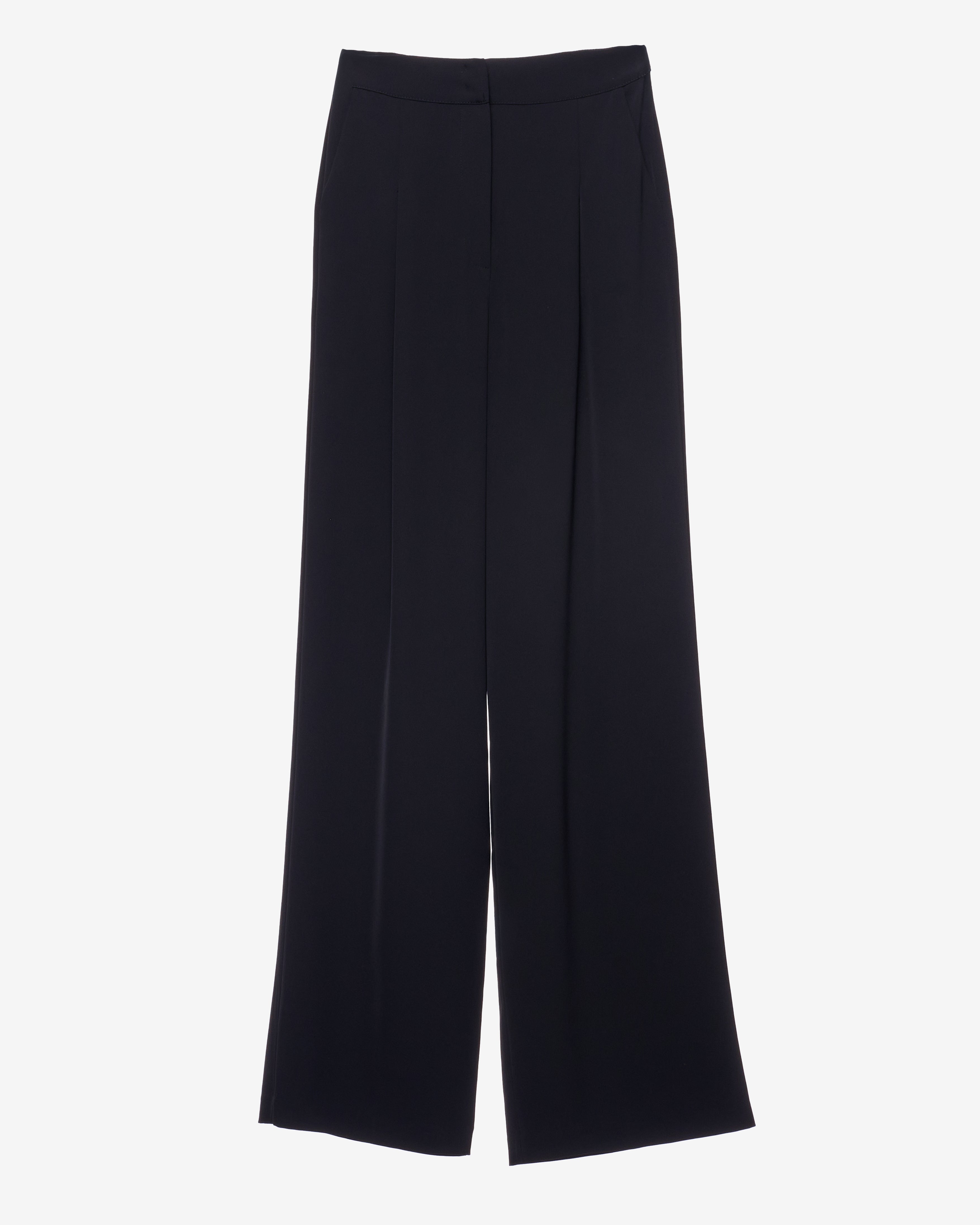 Jane Relaxed-fit Tailored Trousers Black