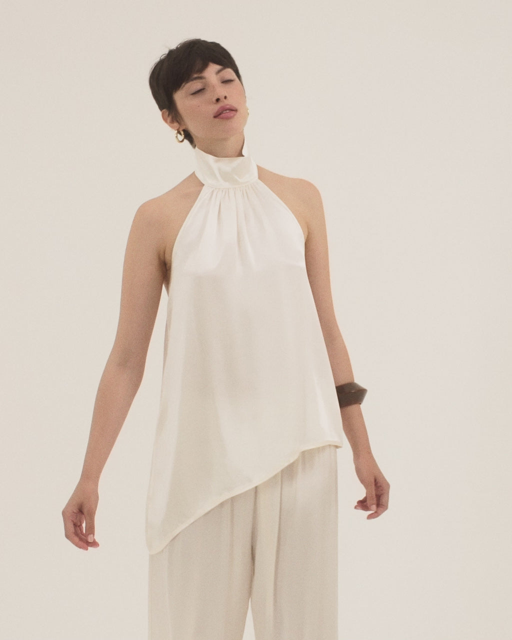 Peplum Top Milk